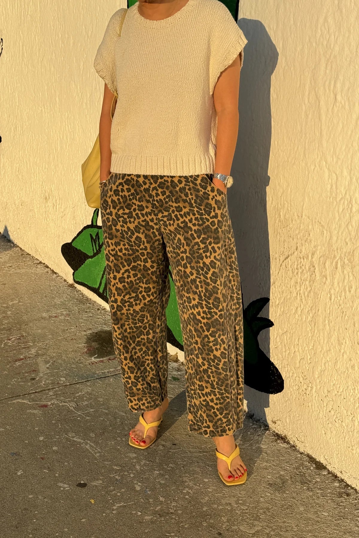 Le Bon Shoppe Leopard Arc Pants