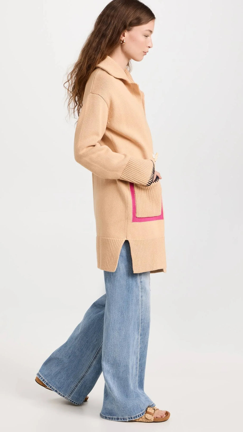 Kerri Rosenthal Goldie Sweater Coat