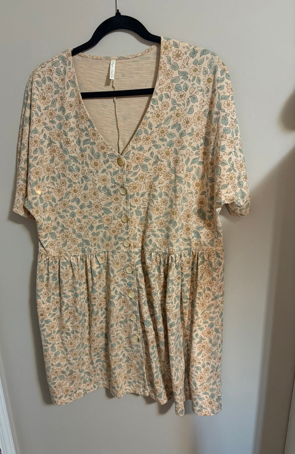 Rylee + Cru Button Mini Dress