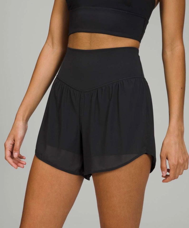 Lululemon Nulu High Rise Yoga Shorts 3.5”