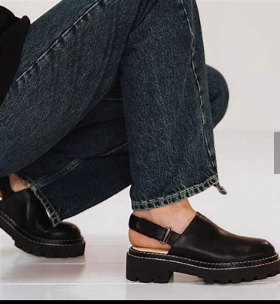 Poppy Barley Lug Mules