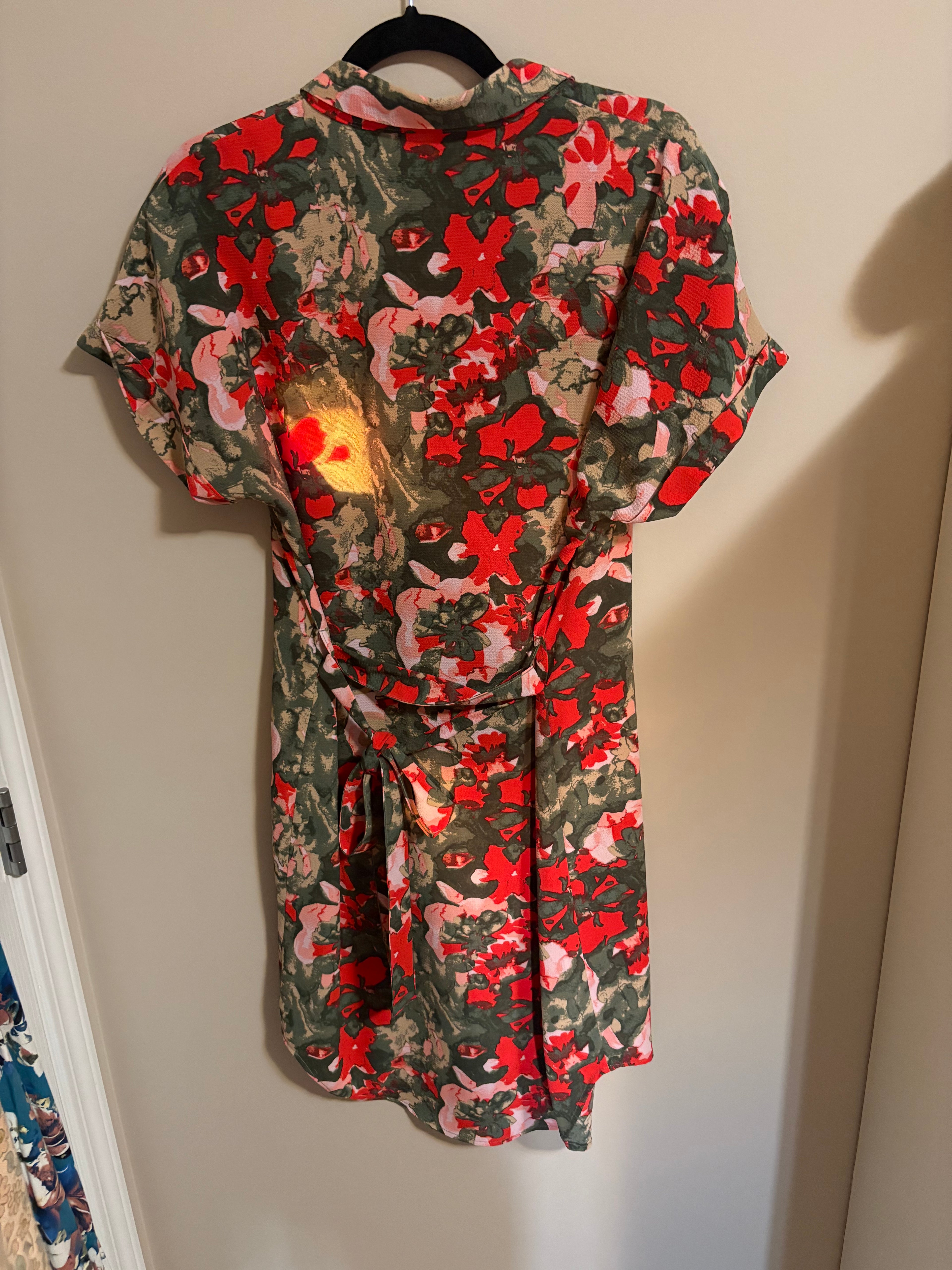 NWT Vero Moda Short Sleeve Shirt dress