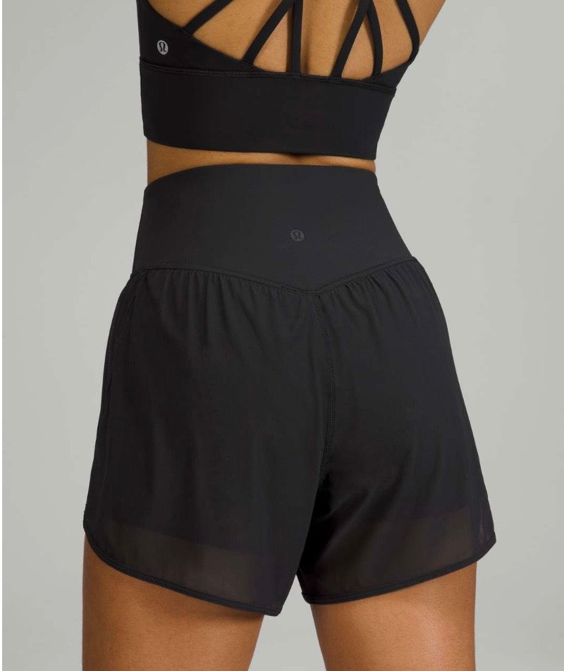Lululemon Nulu High Rise Yoga Shorts 3.5”