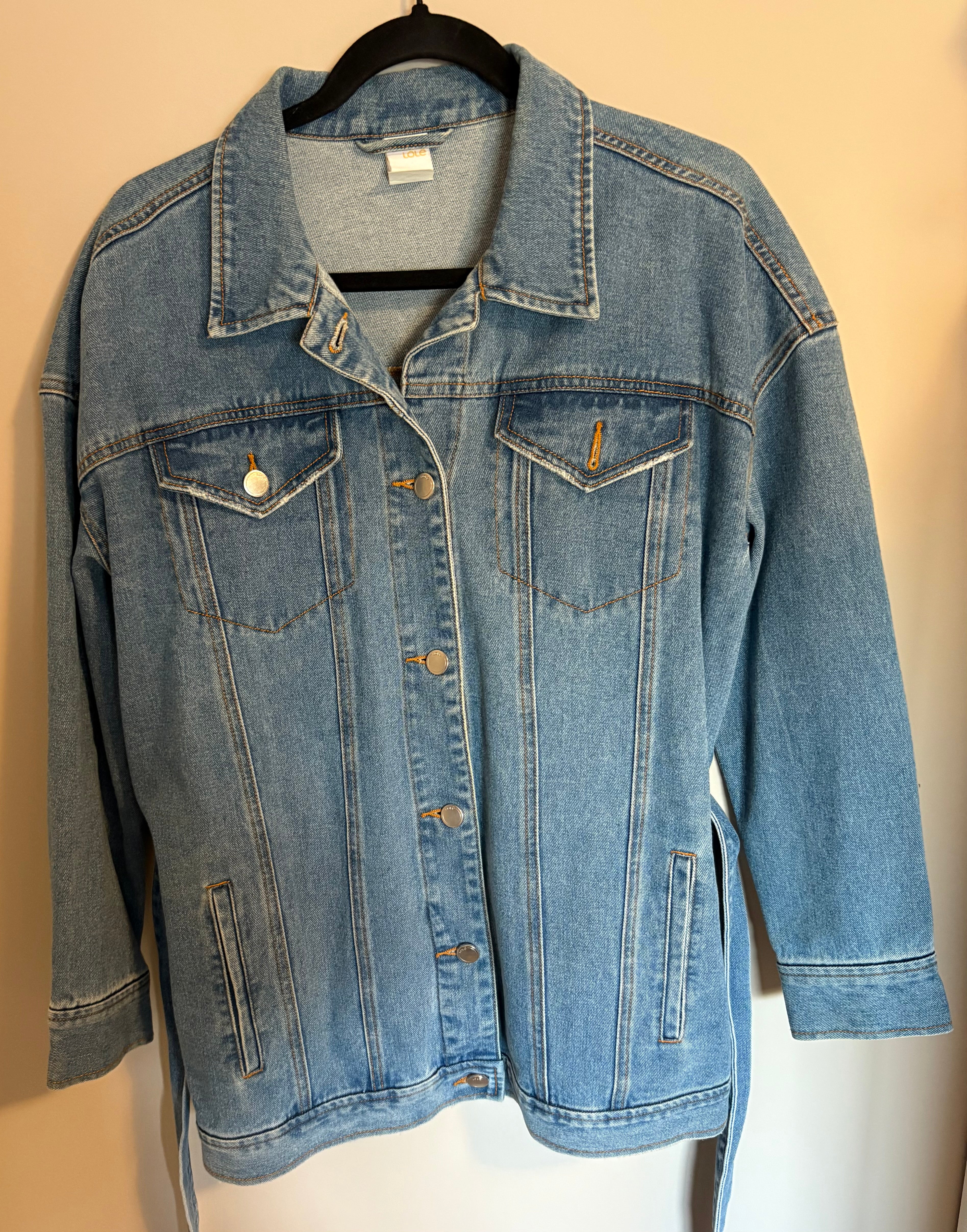 Löle Belted Denim Jacket