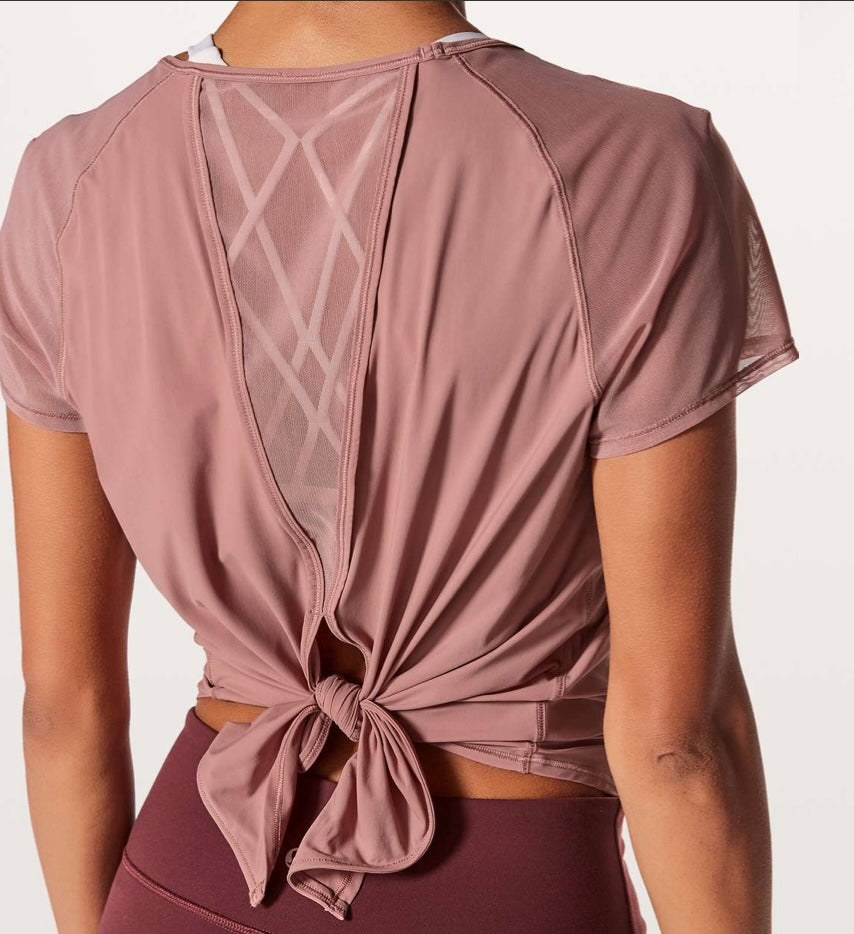Lululemon Mix & Mesh Short Sleeve Tee