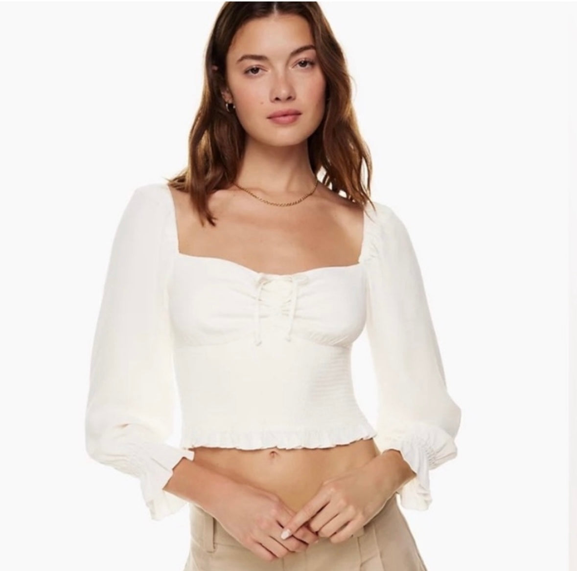 Aritzia Sunday Best Sinatra Long Sleeve