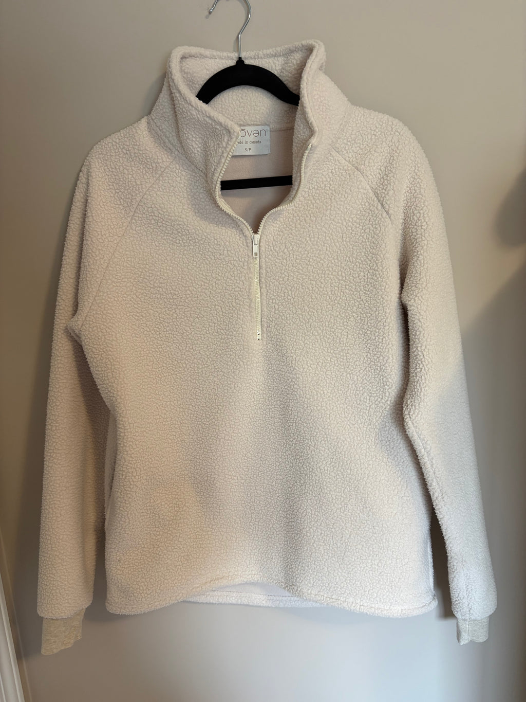 Woven Fleece 1/2 Zip