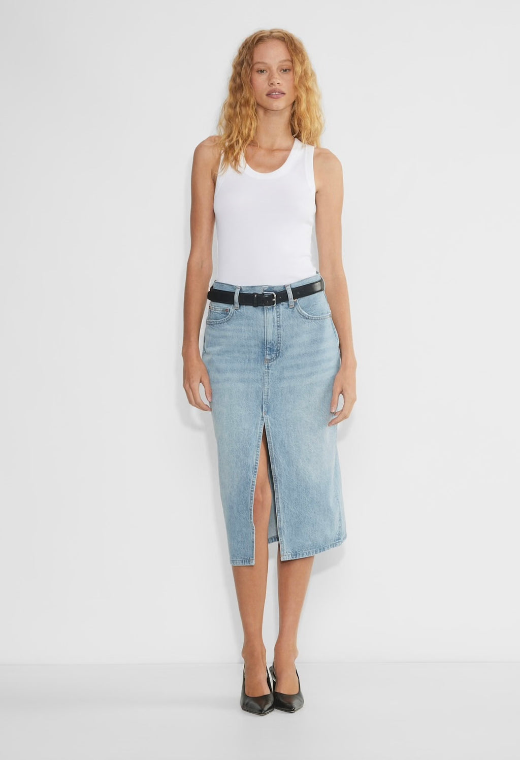NWOT Denim Forum 90’s Halle Skirt