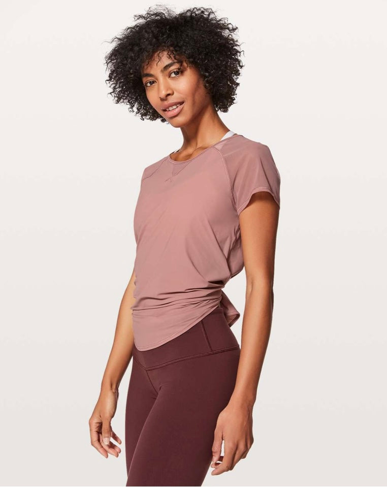 Lululemon Mix & Mesh Short Sleeve Tee