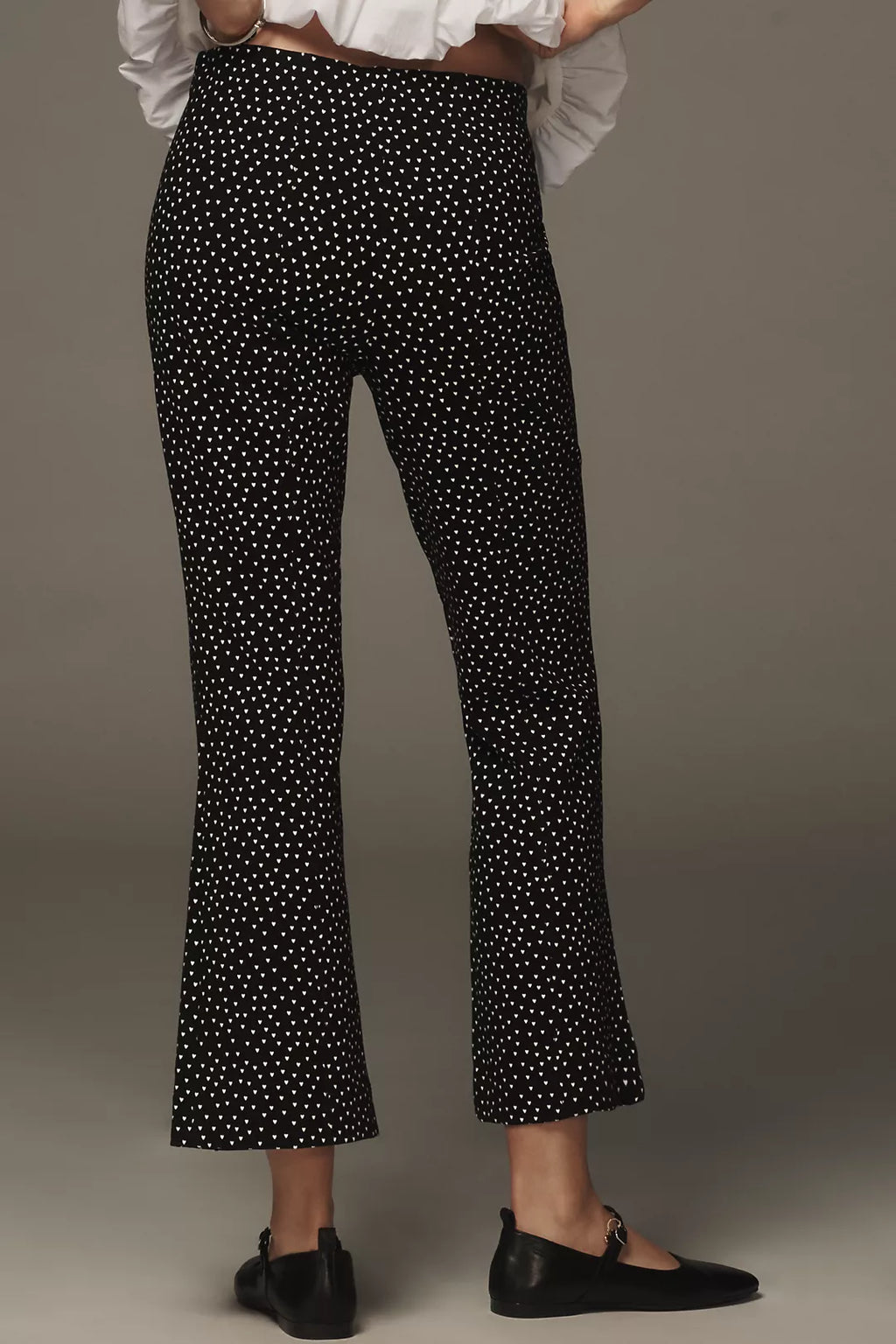 Maeve Margot Kick Flare Cropped Pants