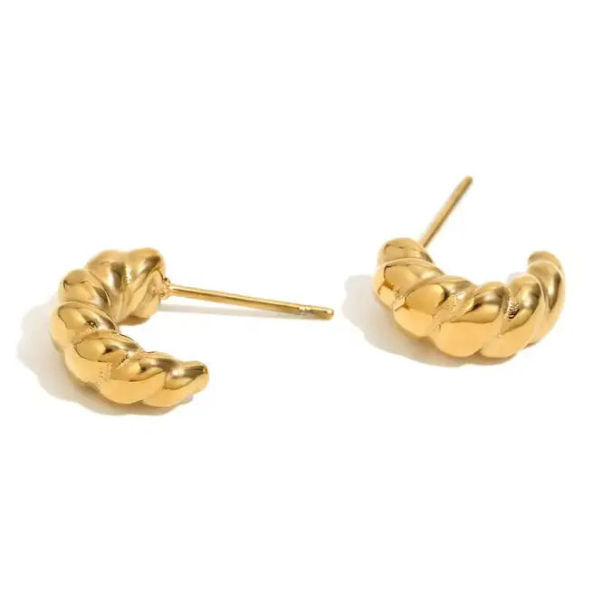 Croissant Earrings