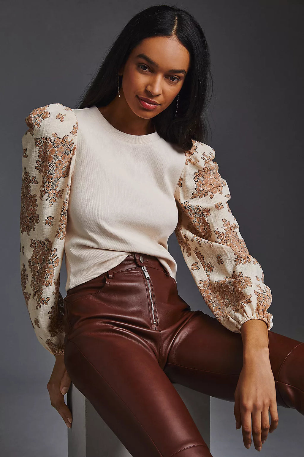 Anthropologie Dolan Lace Blouse