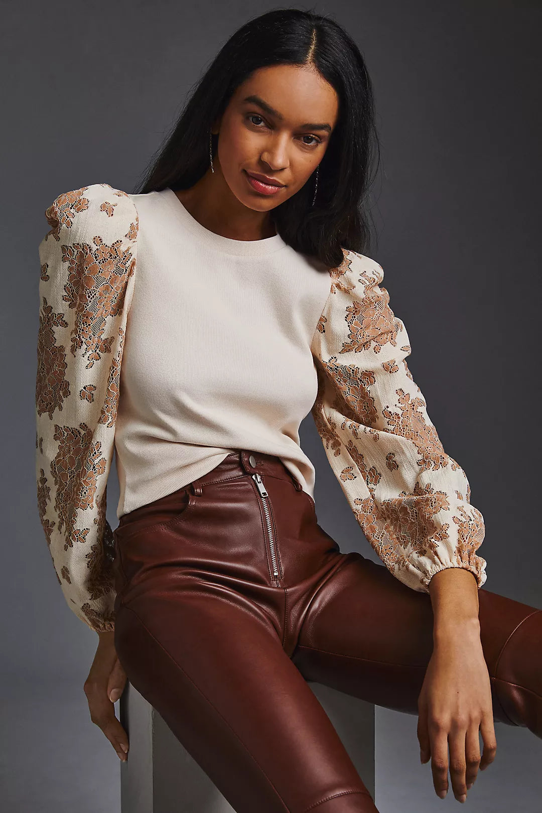 Anthropologie Dolan Lace Blouse