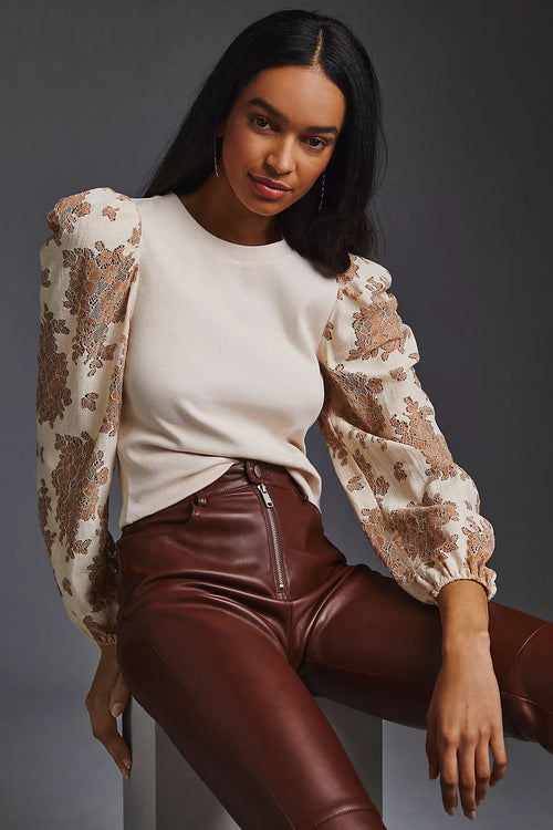 Anthropologie Dolan Lace Blouse