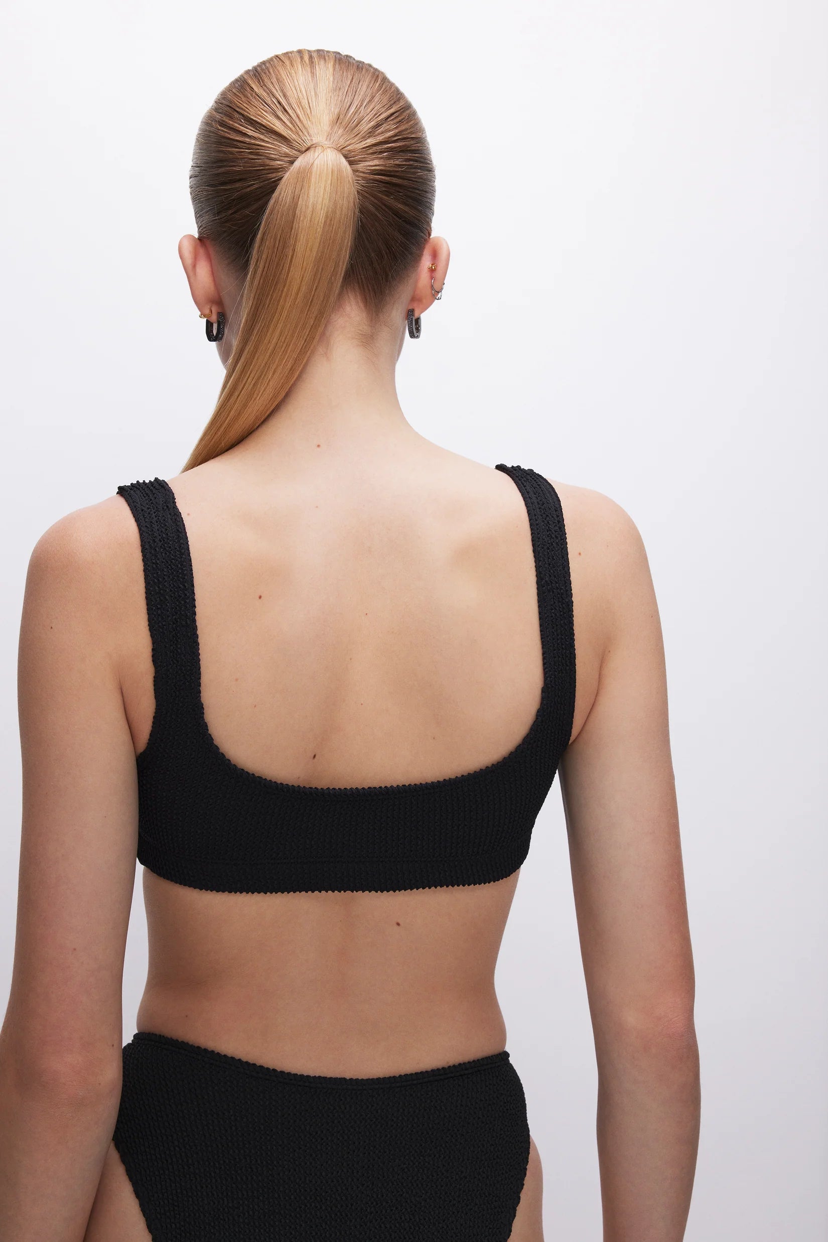 Good American Always Fits Scoop top and Good Waist bottom