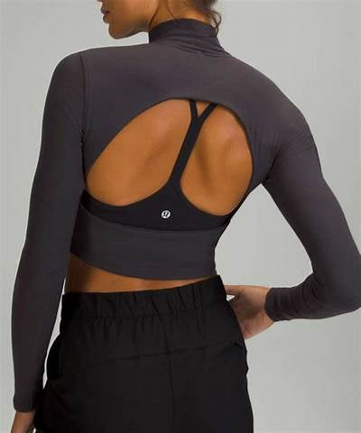 Lululemon LA Open Back Mock Neck