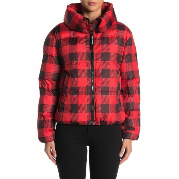 Juicy Couture Black Label Buffalo Check Puffer