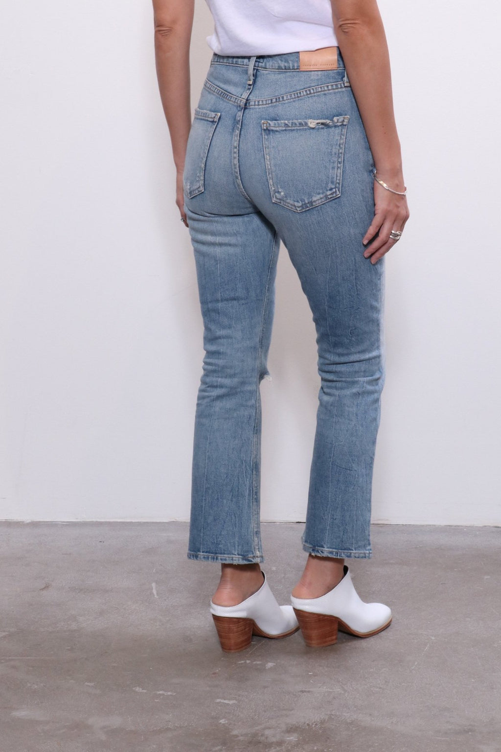 Citizens of Humanity Demy cropped flare jeans